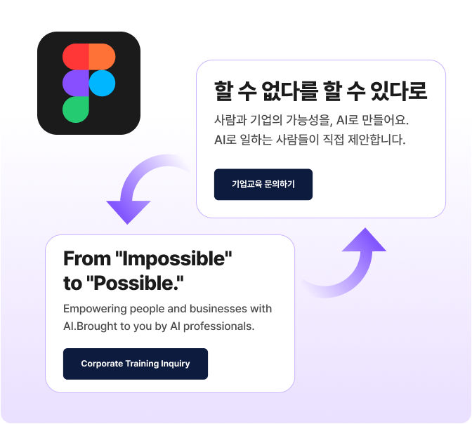 Figma 자동 번역 프로젝트 사례 목업